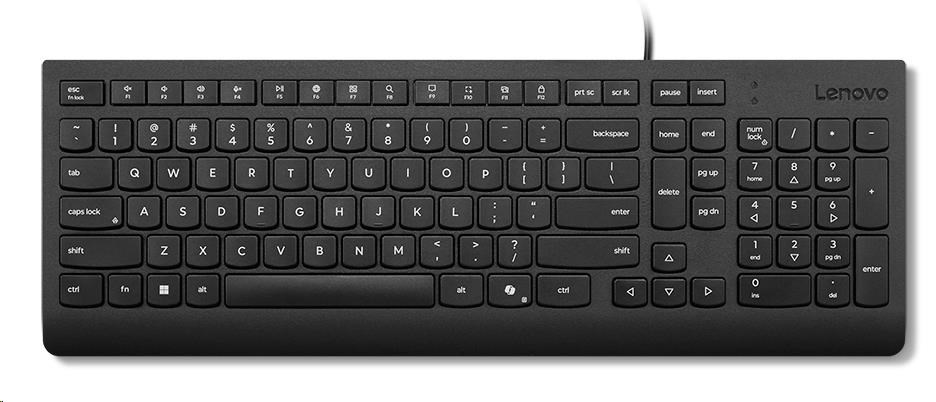 LENOVO klávesnice drátová Essential Wired Keyboard AI - CZ/SK