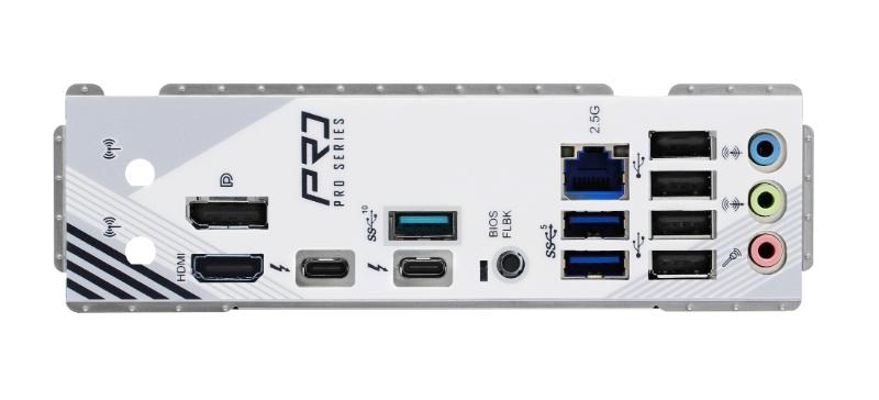 ASRock MB Sc LGA1851 Z890 PRO RS, Intel Z890, 4xDDR5, 1xDP, 1xHDMI, 2xThunderbolt, WI-FI