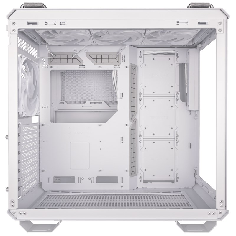 ASUS case TUF GAMING GT502 PLUS, Mid Tower, průhledná bočnice, 4x 120mm ARGB Fan, bílá
