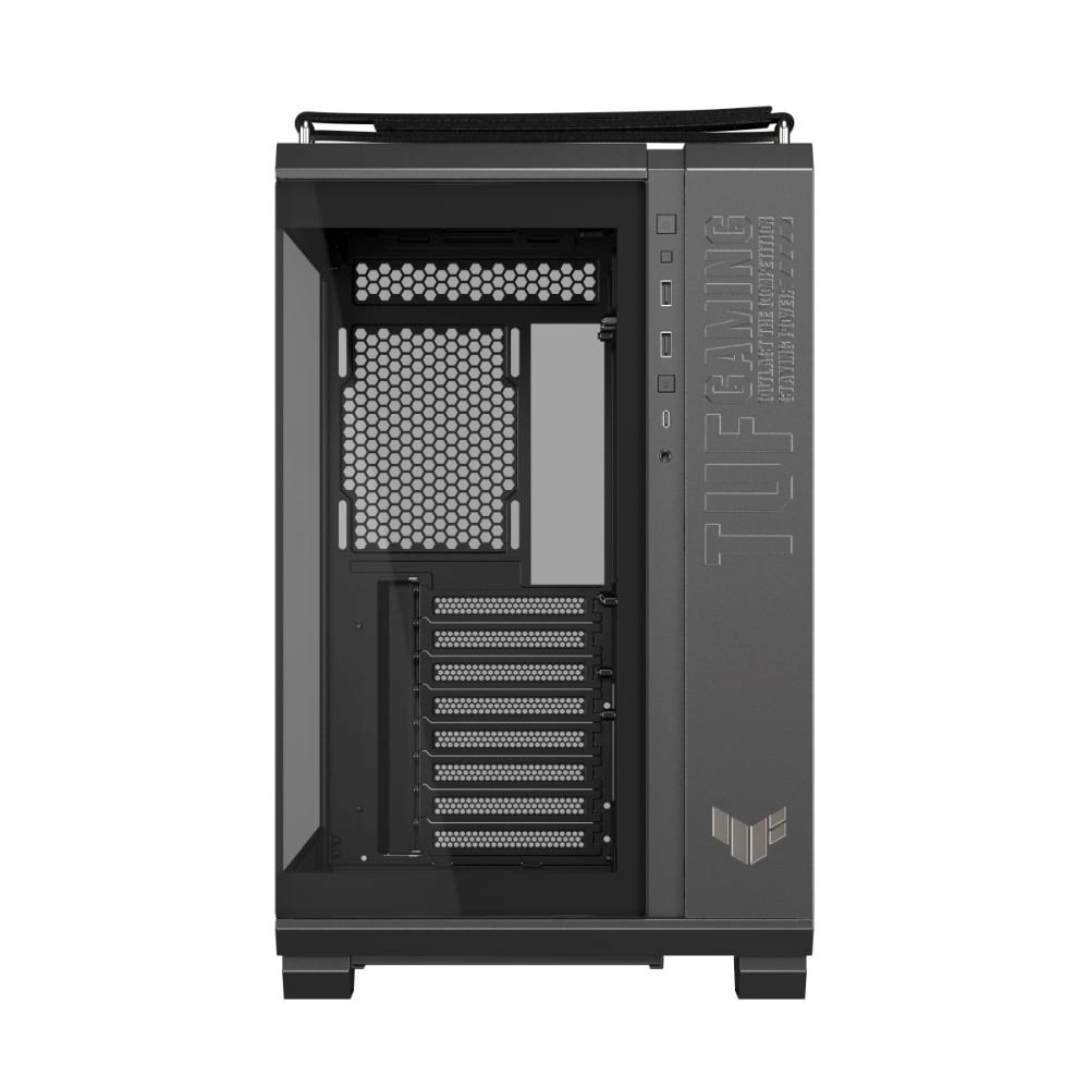 ASUS case TUF GAMING GT502 HORIZON, Mid Tower, průhledná bočnice, 4x 120mm ARGB Fan, černá