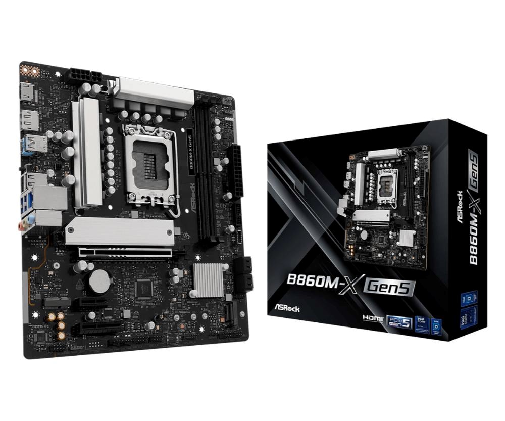 ASRock MB Sc LGA1871 B860M-X Gen5, Intel B860, 2xDDR5, 1xDP, 1xHDMI, mATX