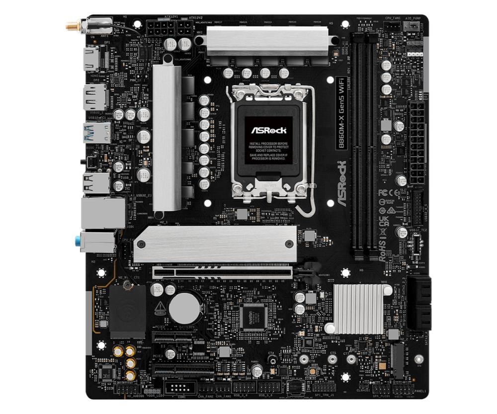 ASRock MB Sc LGA1871 B860M-X Gen5 WiFi, Intel B860, 2xDDR5, 1xDP, 1xHDMI, mATX
