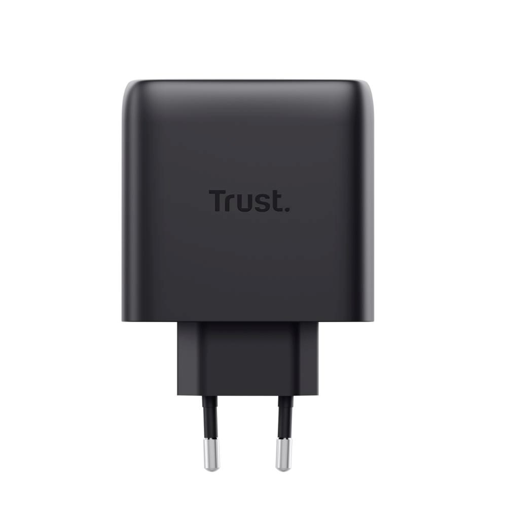 TRUST GaN Nabíječka MAXO 65W 2-Port, USB-C, černá