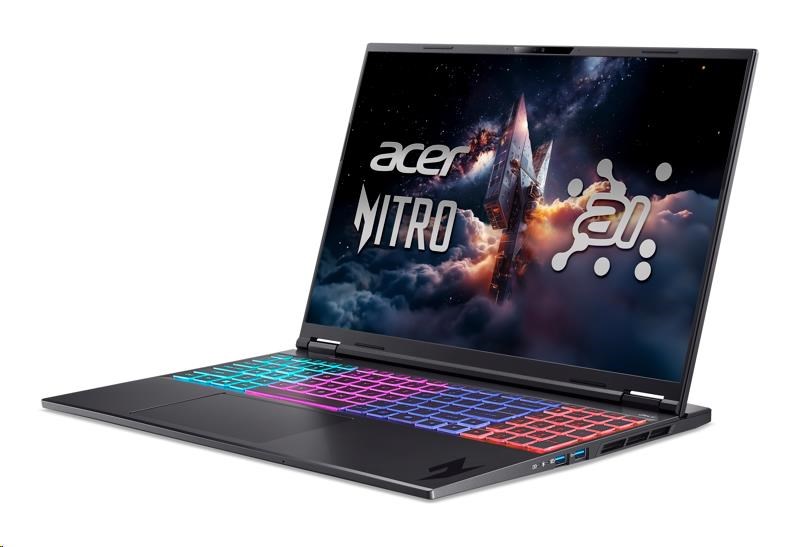 ACER NTB Nitro 16S AI (AN16S-61-R3HE),R9 AI-365,16"WQXGA,32GB,1TB SSD,RTX 5070,W11H,Black