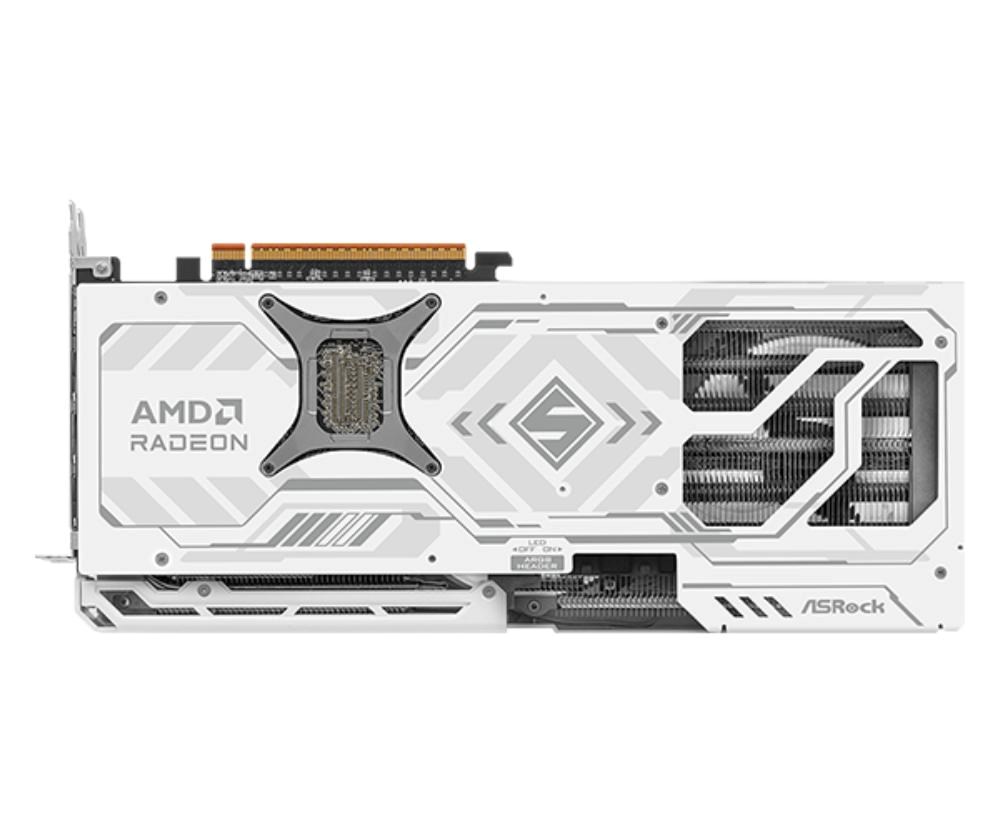 ASRock VGA AMD Radeon RX 9070 XT Steel Legend 16GB, RX 9070 XT, 16GB GDDR6, 3xDP, 1xHDMI