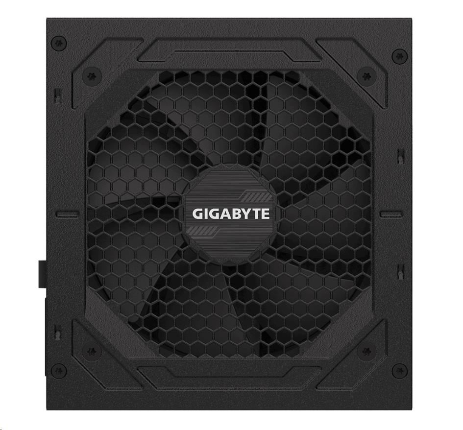 GIGABYTE zdroj P750GM, 750W, 80plus gold, modular, 120 mm fan