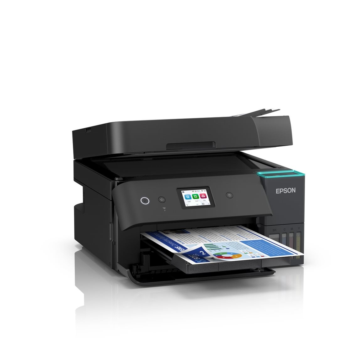 EPSON tiskárna ink EcoTank L6390, 4v1, A4, 1200x4800dpi, 35ppm, Fax, Wi-Fi, Záruka 5 let po registraci zdarma