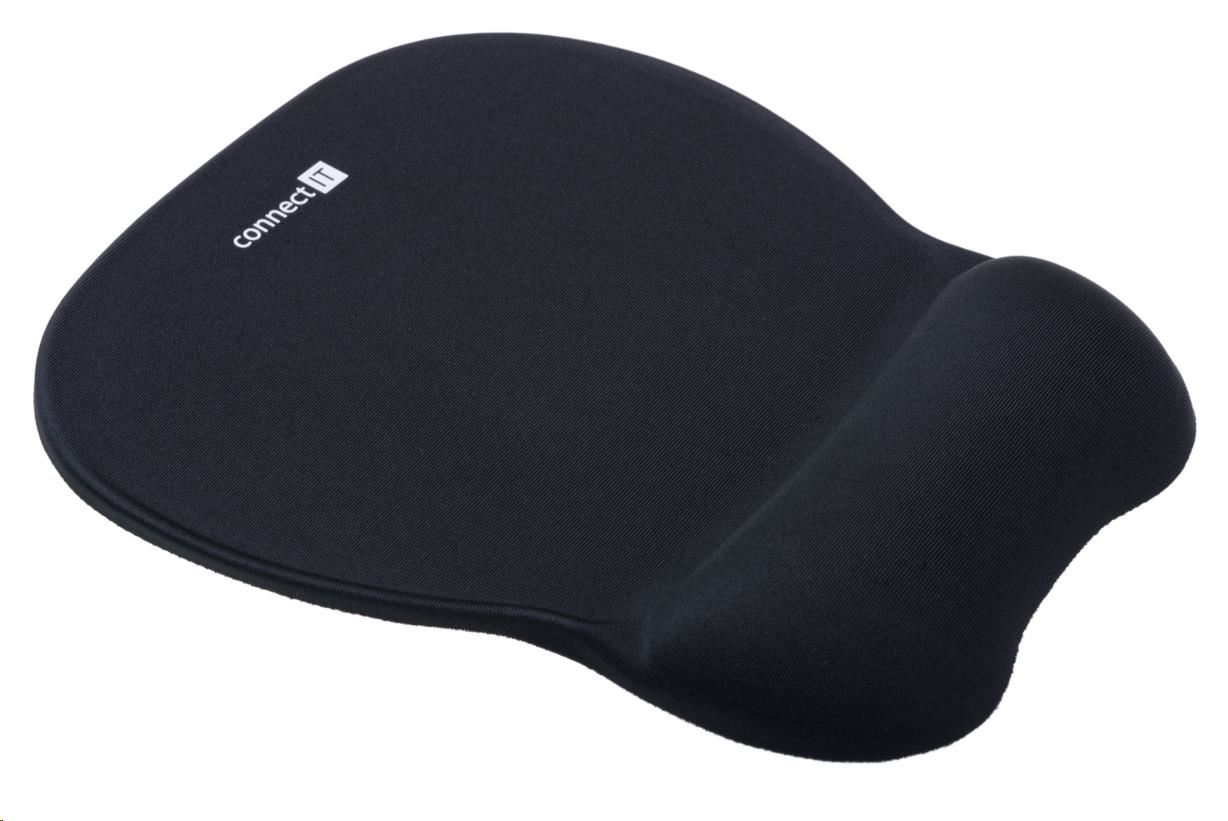 CONNECT IT Podložka pod myš se zápěstní opěrkou z paměťové pěny