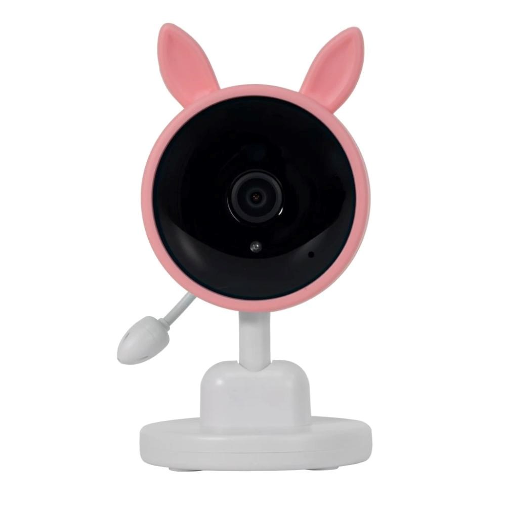EVOLVEO Baby Monitor N3, LCD displej, IR přísvit, růžová