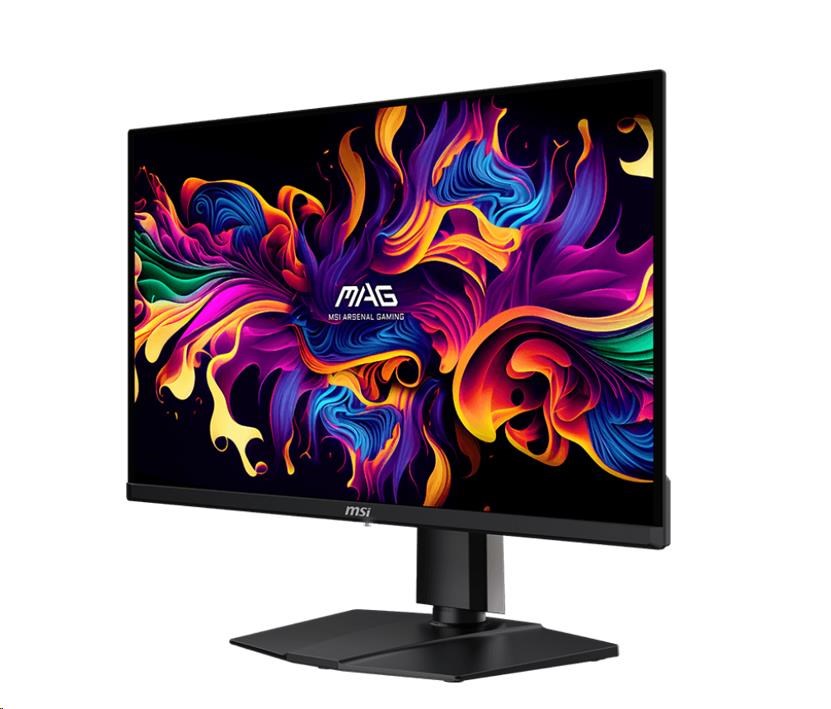 MSI LCD MAG 271QP QD-OLED X28,26.5" 2560x1440 QD-OLED,280Hz,178/178,250nits,VESA,HDMI,DP,USB-C,Audio,Black