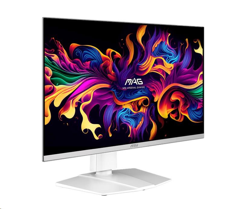 MSI LCD MAG 272QPW QD-OLED X28,26.5" 2560x1440 QD-OLED,280Hz,178/178,250nits,VESA,HDMI,DP,USB-C,Audio,White