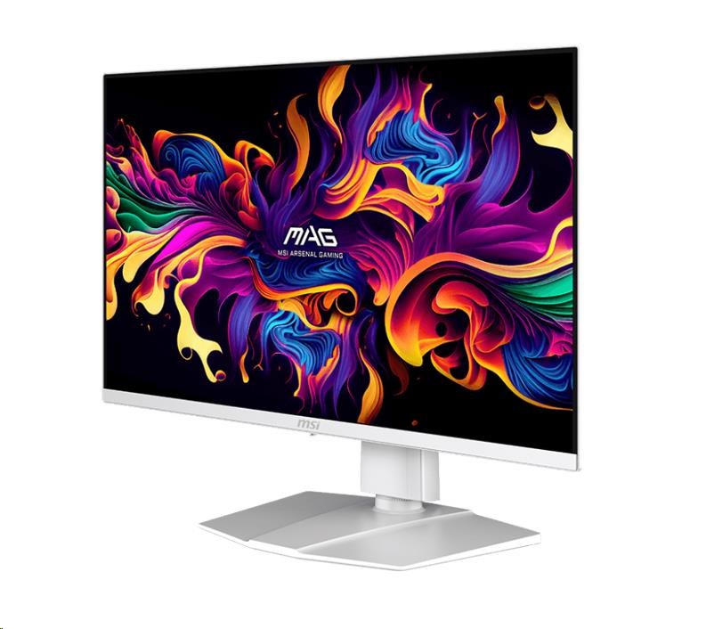 MSI LCD MAG 272QPW QD-OLED X28,26.5" 2560x1440 QD-OLED,280Hz,178/178,250nits,VESA,HDMI,DP,USB-C,Audio,White