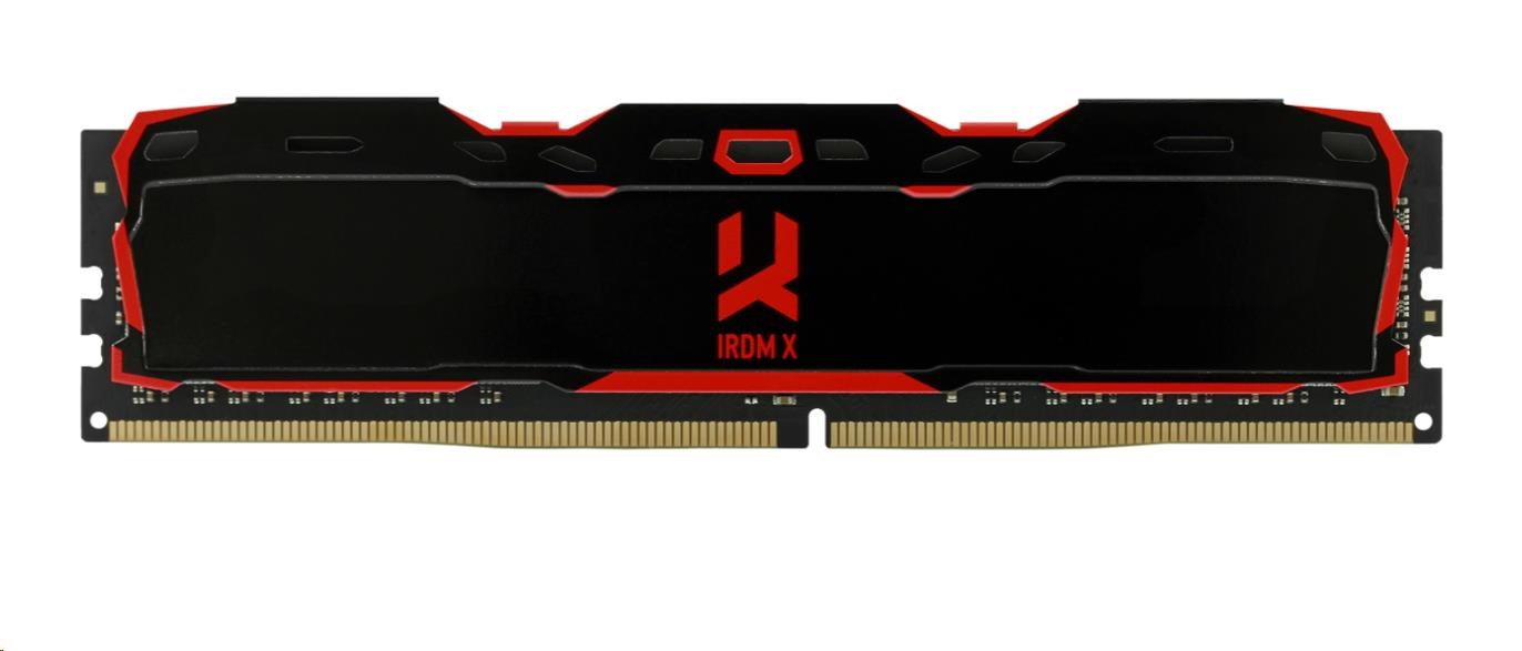GOODRAM DIMM DDR4 16GB 3200MHz CL16, IRDM X, Černá
