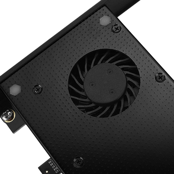 AXAGON PCEM2-DC, PCIe x4 - M.2 NVMe M-key + SATA B-key slot adaptér, chladič, LP