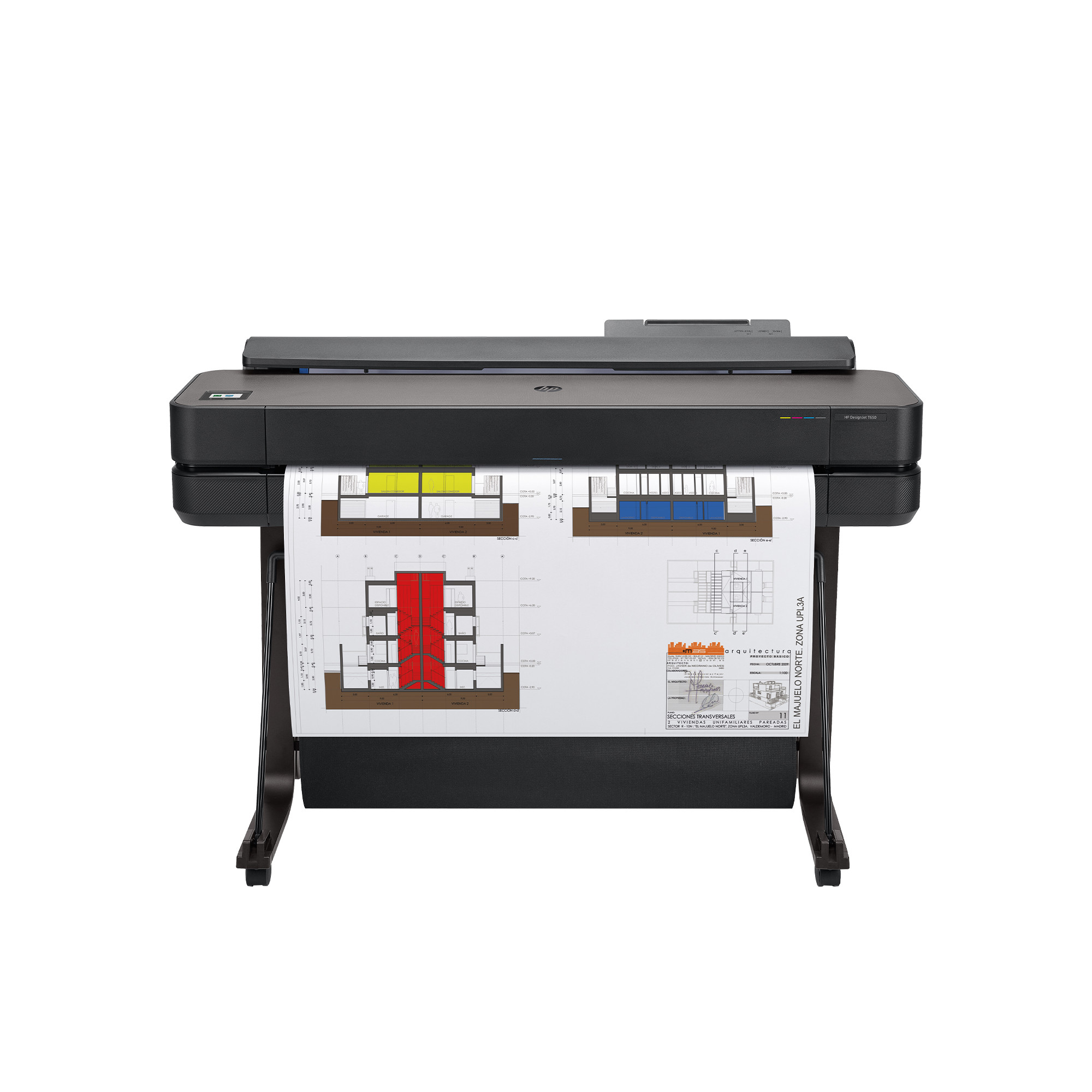 HP DesignJet T650 36" (A0+, 25s  A1, USB 2.0, Ethernet, Wi-Fi)