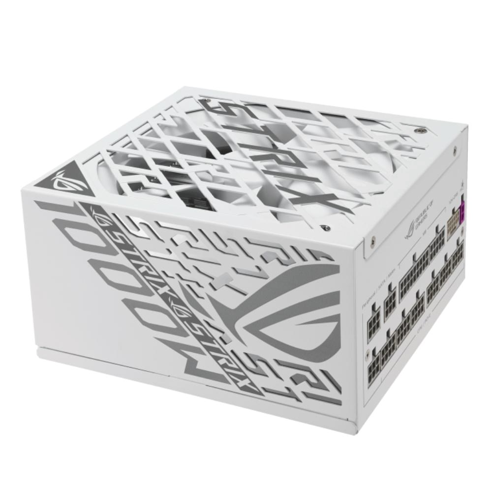 ASUS zdroj ROG STRIX 1000W White, 135mm, 80 Plus Platinum, Plně modulární, ATX 3.1