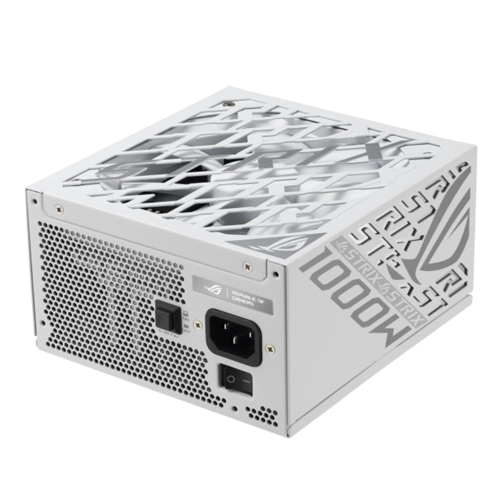 ASUS zdroj ROG STRIX 1000W White, 135mm, 80 Plus Platinum, Plně modulární, ATX 3.1