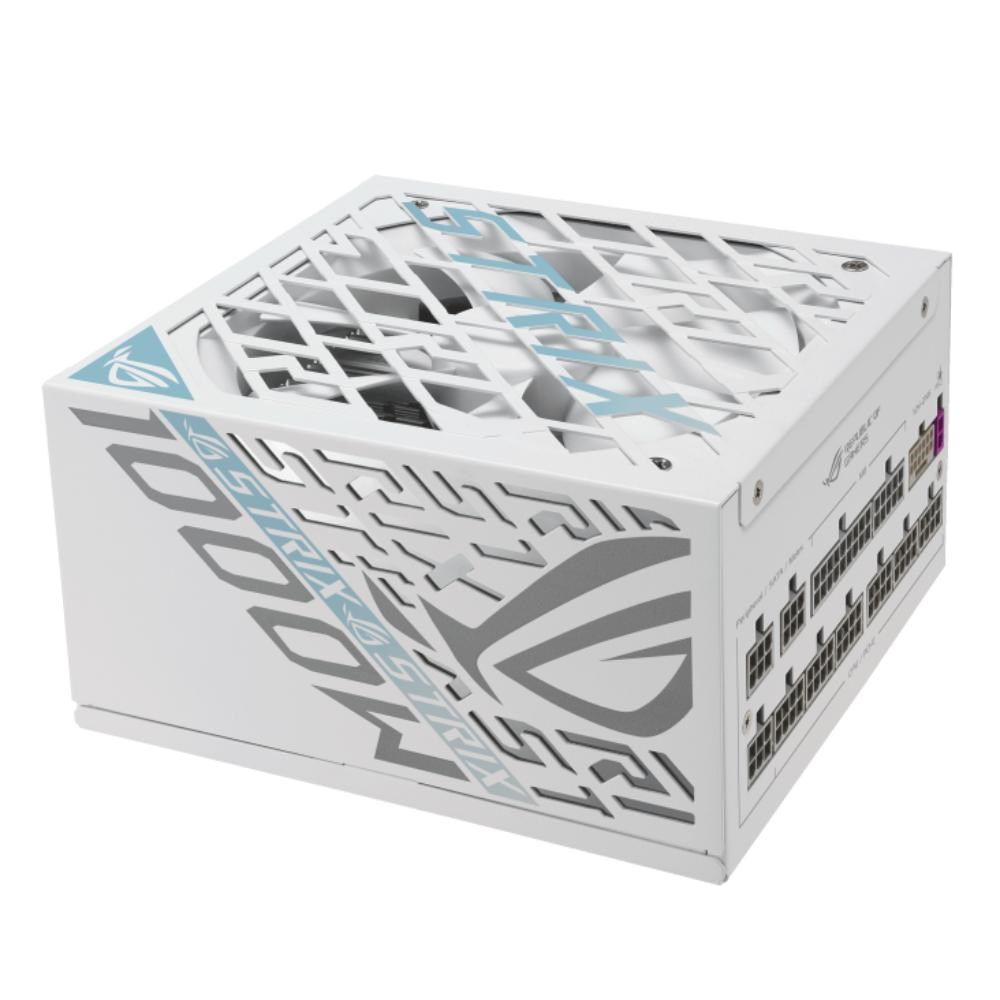 ASUS zdroj ROG STRIX 1000W White, 135mm, 80 Plus Platinum, Plně modulární, ATX 3.1