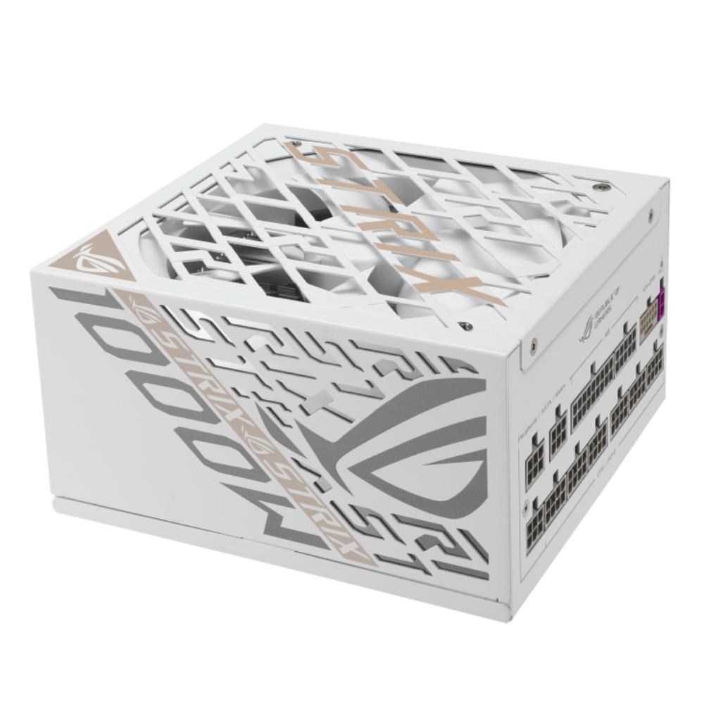 ASUS zdroj ROG STRIX 1000W White, 135mm, 80 Plus Platinum, Plně modulární, ATX 3.1