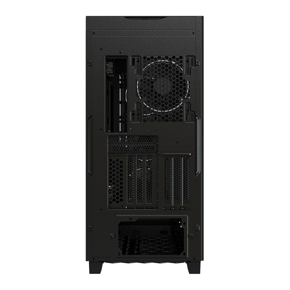 BAZAR - GIGABYTE case AORUS C500 GLASS, bez zdroje, průhledná bočnice, Mid Tower, černá - Poškozený obal (Komplet)