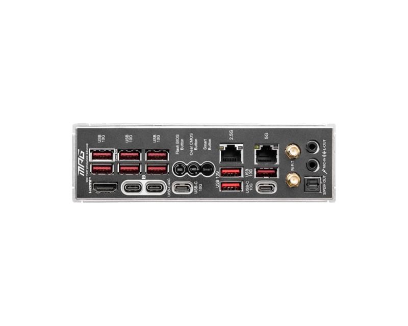 MSI MB Sc AM5 MPG X870E CARBON WIFI, AMD X870, 4xDDR5, 1xHDMI, 2xUSB4, WI-FI