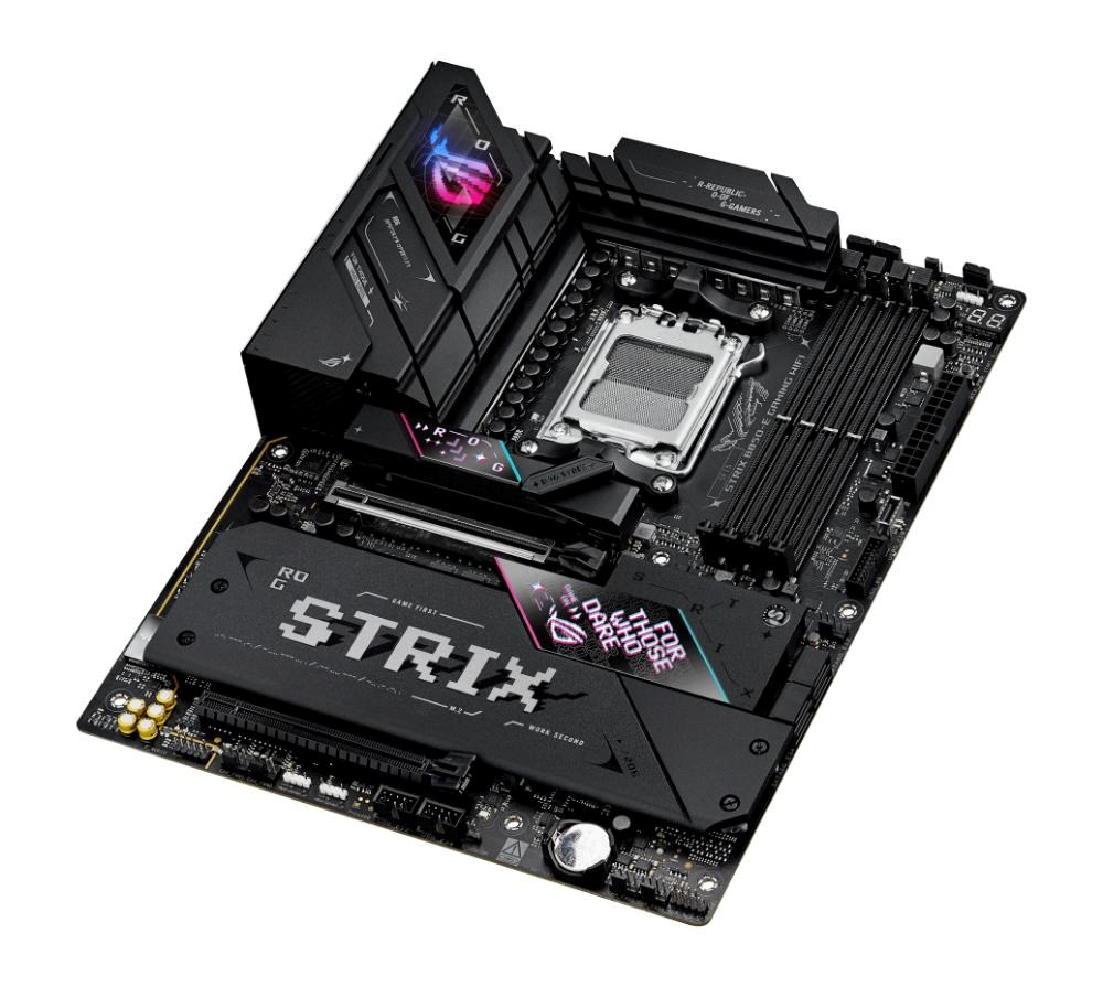 ASUS MB Sc AM5 ROG STRIX B850-E GAMING WIFI, AMD B850, 4xDDR5, 1xUSB4, 1xDP, 1xHDMI, WiFi, ATX