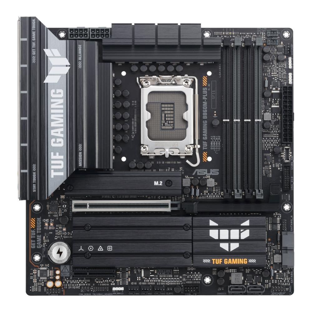 ASUS MB Sc LGA1851 TUF GAMING B860M-PLUS, Intel B860, 4xDDR5, 1xUSB4, 1xDP, 1xHDMI, mATX