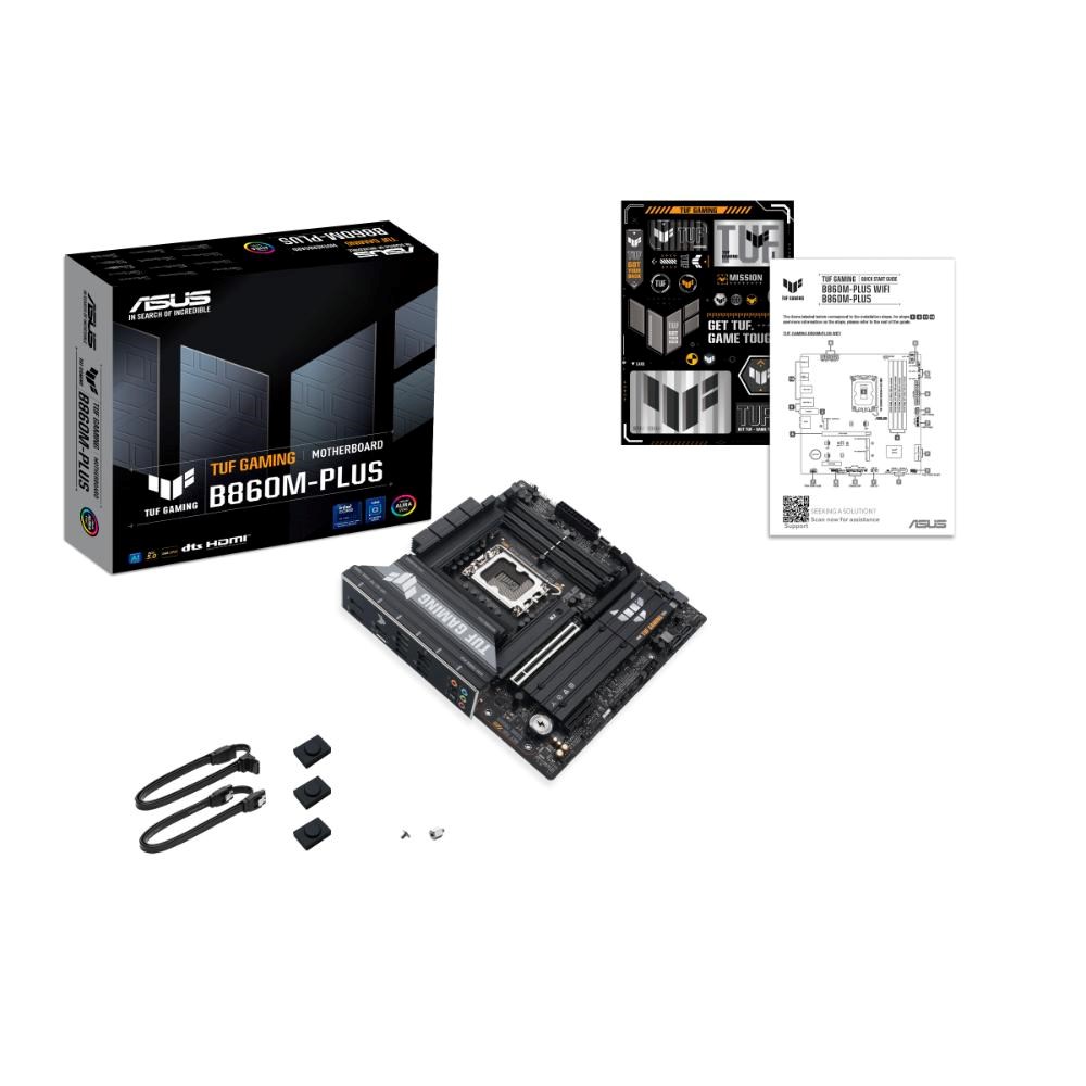 ASUS MB Sc LGA1851 TUF GAMING B860M-PLUS, Intel B860, 4xDDR5, 1xUSB4, 1xDP, 1xHDMI, mATX