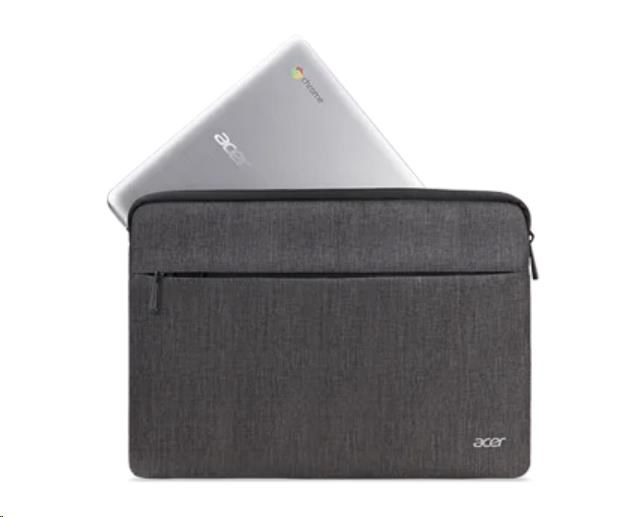 ACER Protective Sleeve 15.6" - Dual Tone temně šedá s přední kapsou