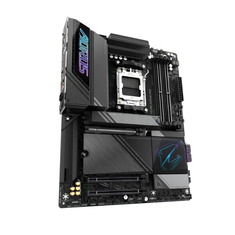 GIGABYTE MB Sc AM5 X870E AORUS PRO, AMD X870, 4xDDR5, 2xHDMI, 2xUSB4, WiFi
