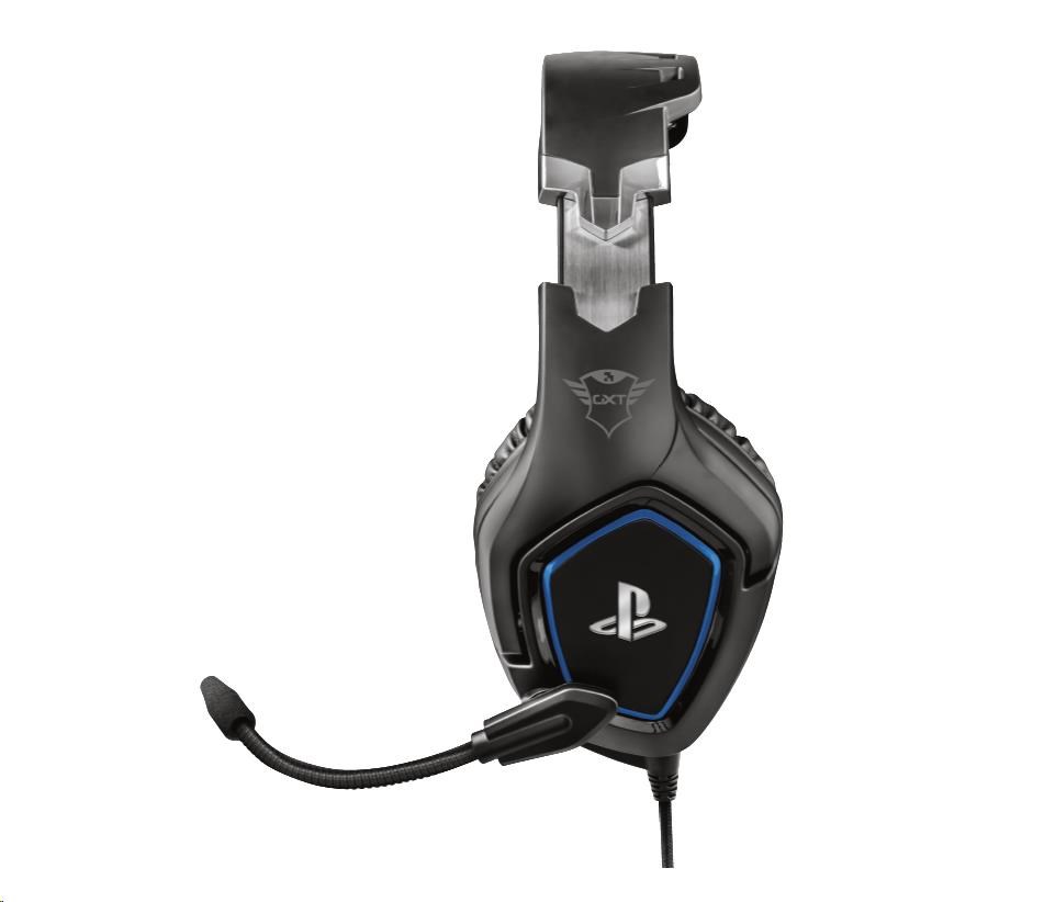 TRUST sluchátka GXT 488 Forze PS4 Gaming Headset - Sony Licensed - black