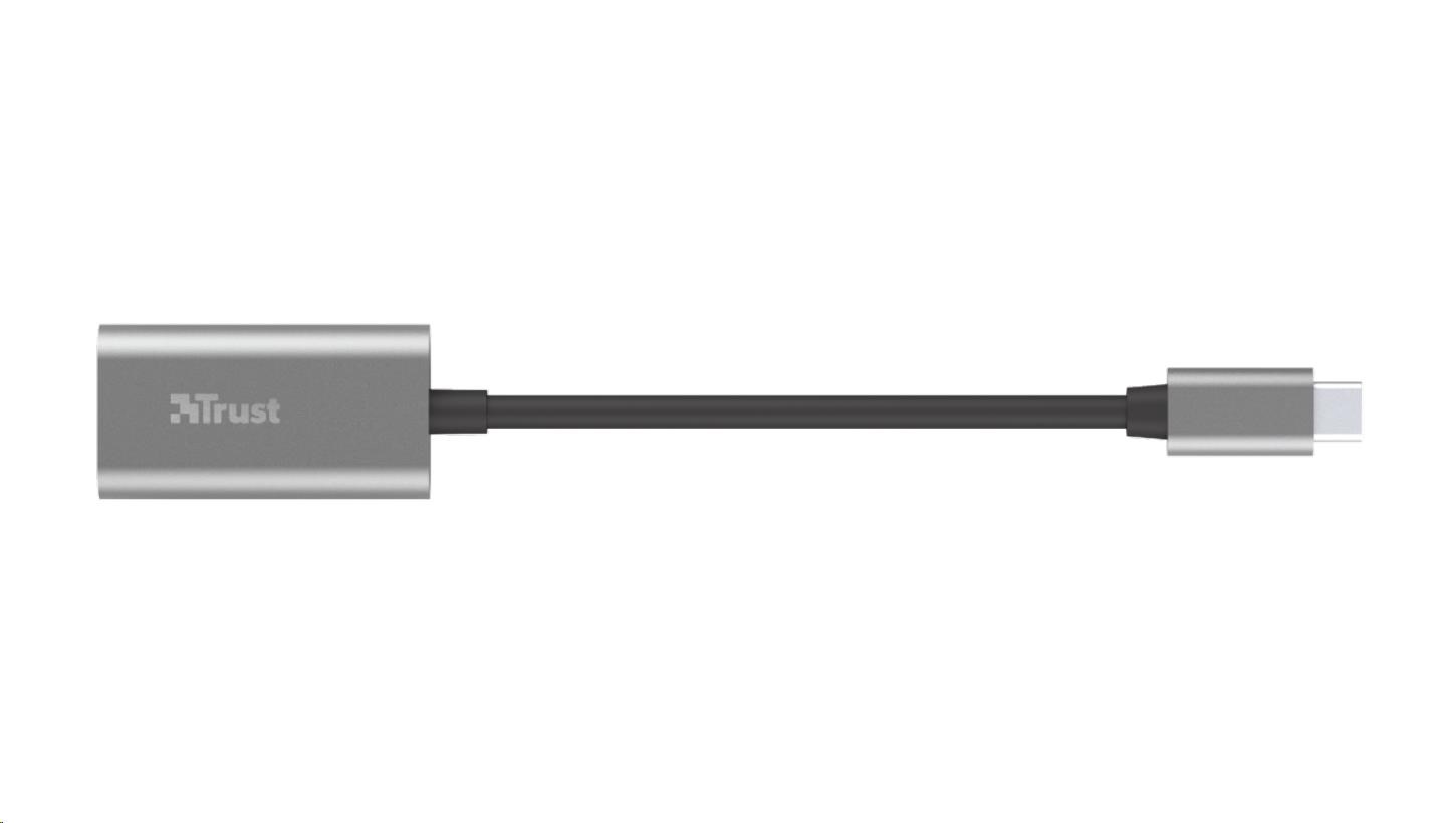 TRUST adaptér DALYX, USB-C na HDMI, 20cm