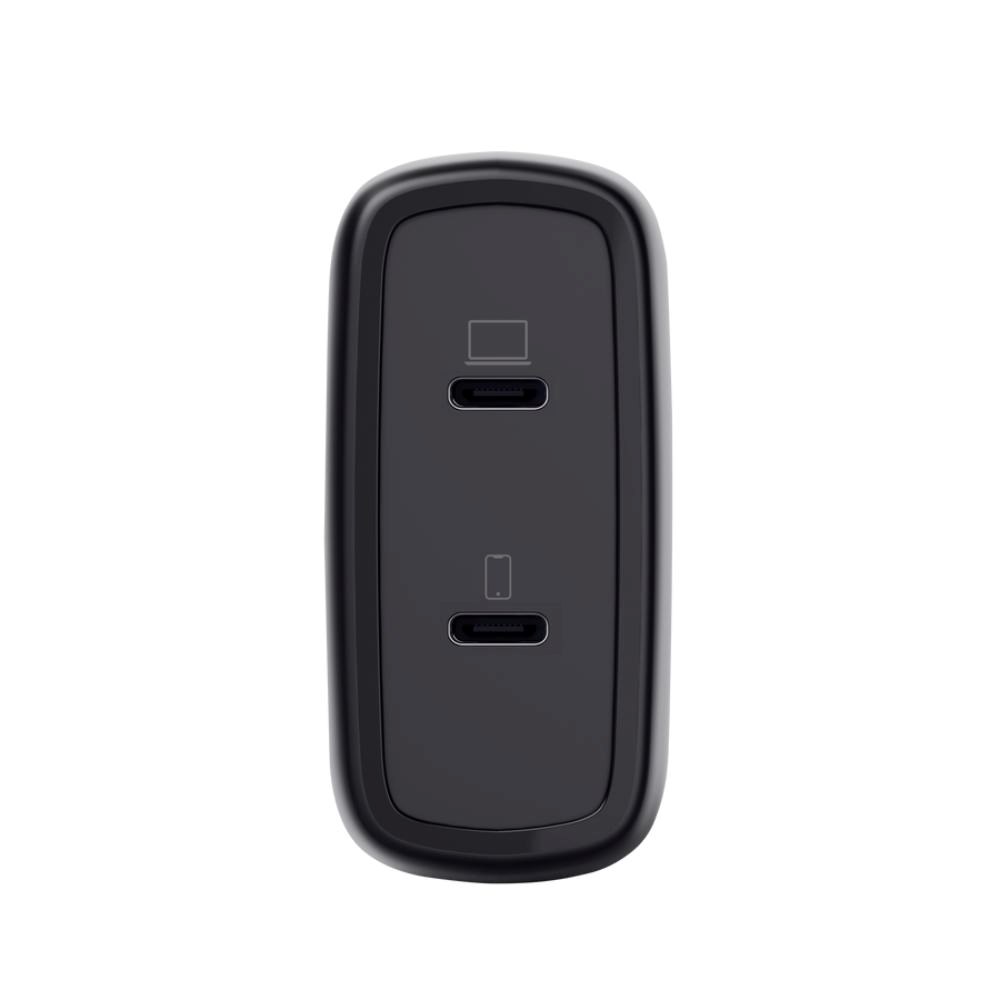 TRUST GaN Nabíječka MAXO 65W 2-Port, USB-C, bílá