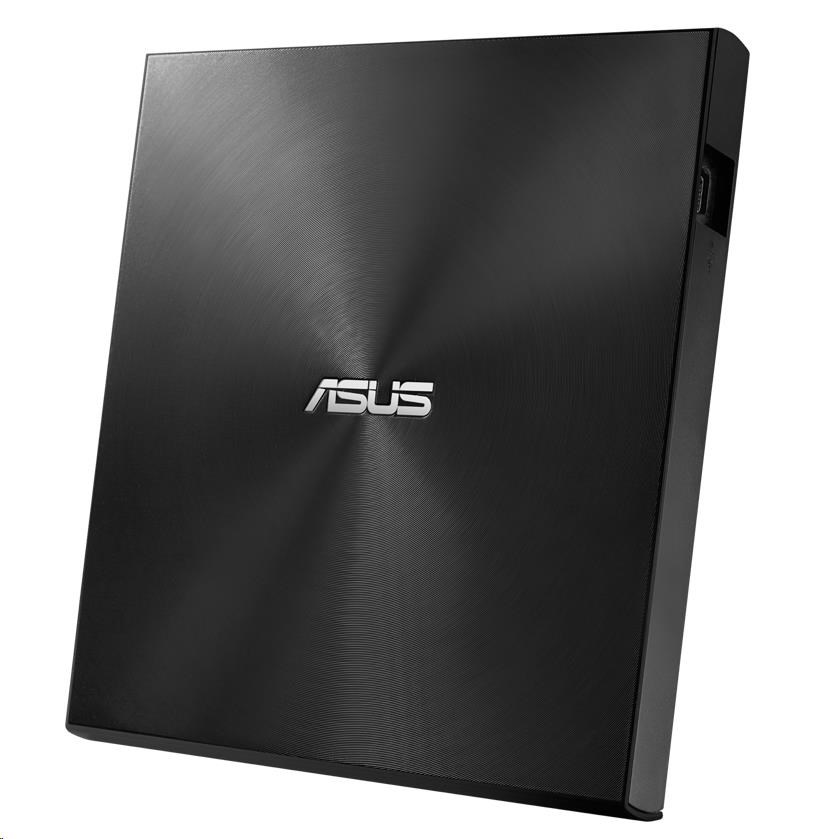 ASUS DVD ZenDrive SDRW-08U8M-U BLACK, External Slim DVD-RW, černá