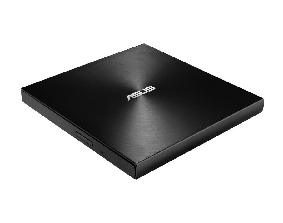 ASUS DVD ZenDrive SDRW-08U8M-U BLACK, External Slim DVD-RW, černá