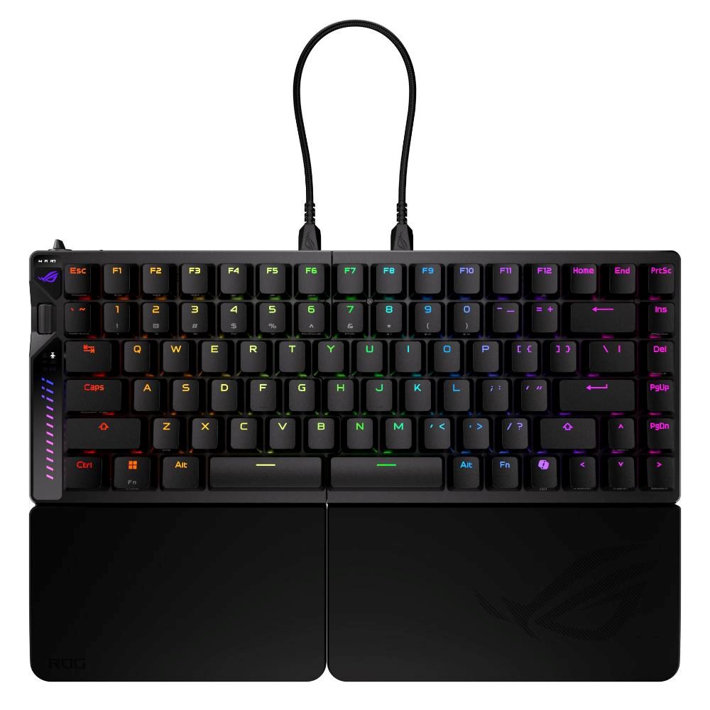 ASUS Klávesnice ROG Falcata, Mechanická, Bezdrátová, ARGB, černá