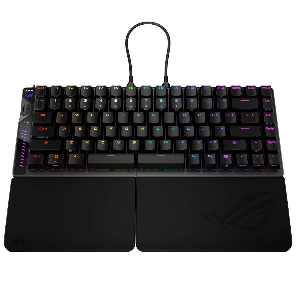 ASUS Klávesnice ROG Falcata, Mechanická, Bezdrátová, ARGB, černá