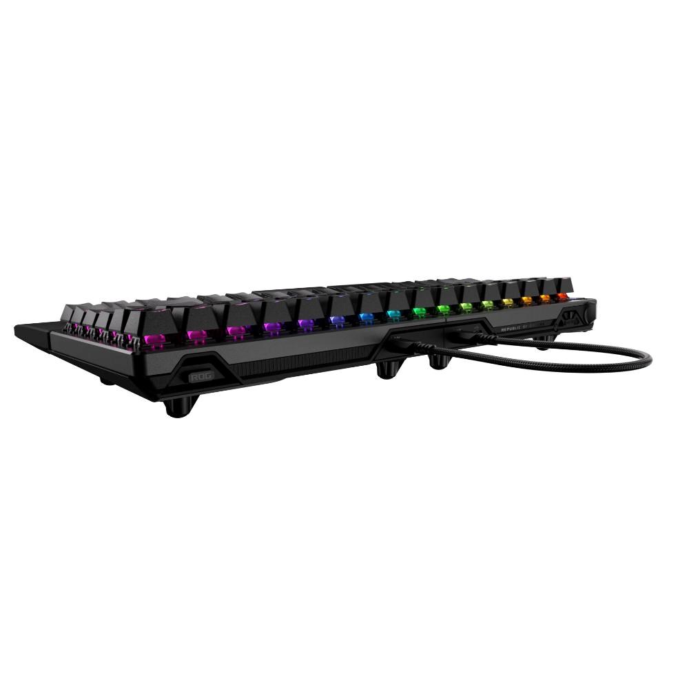 ASUS Klávesnice ROG Falcata, Mechanická, Bezdrátová, ARGB, černá