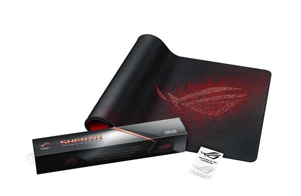 ASUS podložka pod myš ROG SHEATH (NC01), 900x440x3 mm, textil, černá