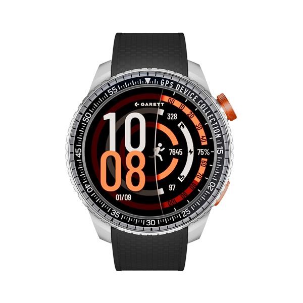 Garett Smartwatch COMPASS Silver, GPS