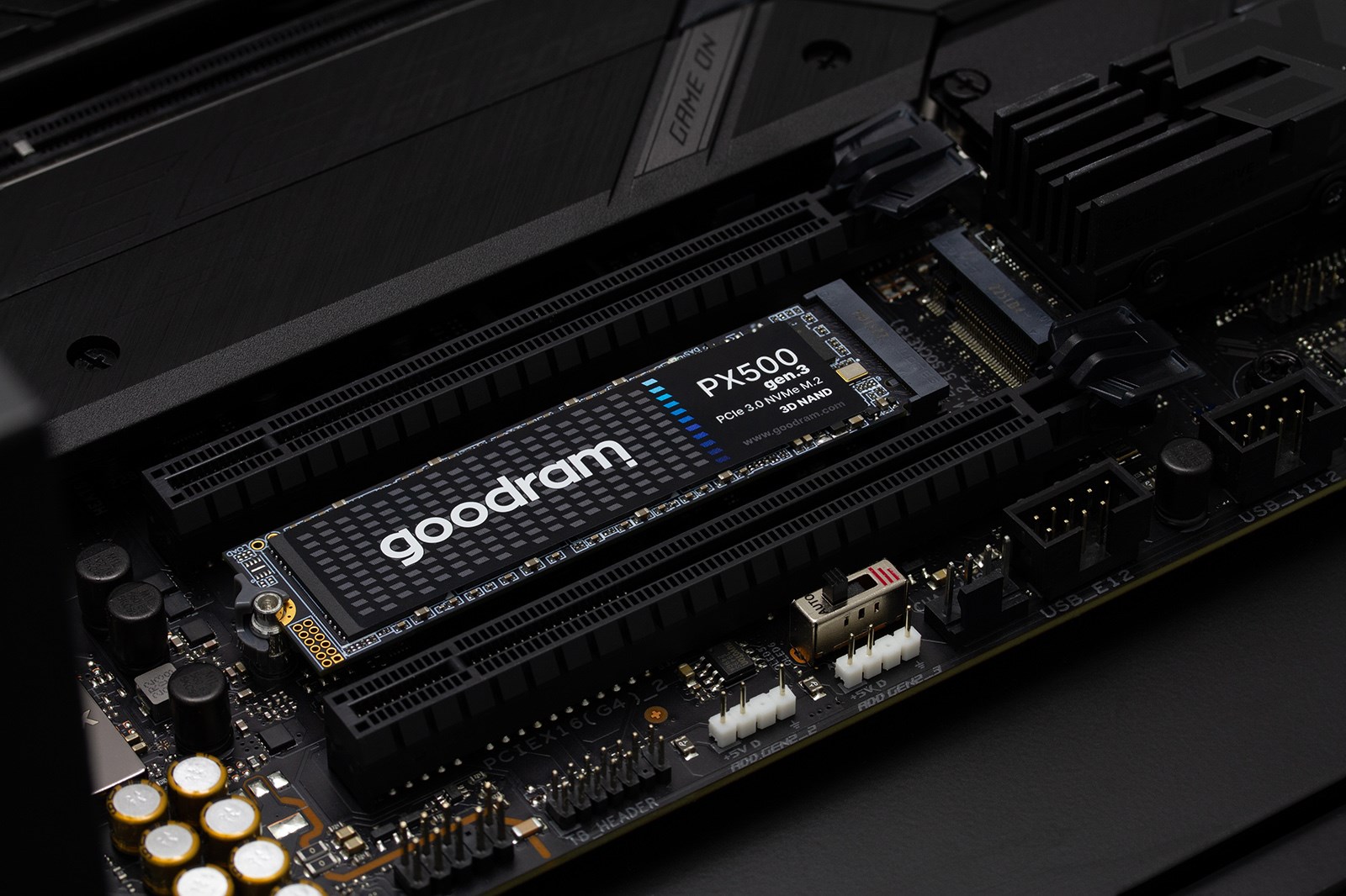 GOODRAM SSD PX500 Gen.3 512GB, PCIe Gen3x4, M.2 2280, (R:3200/W:2400MB/s)