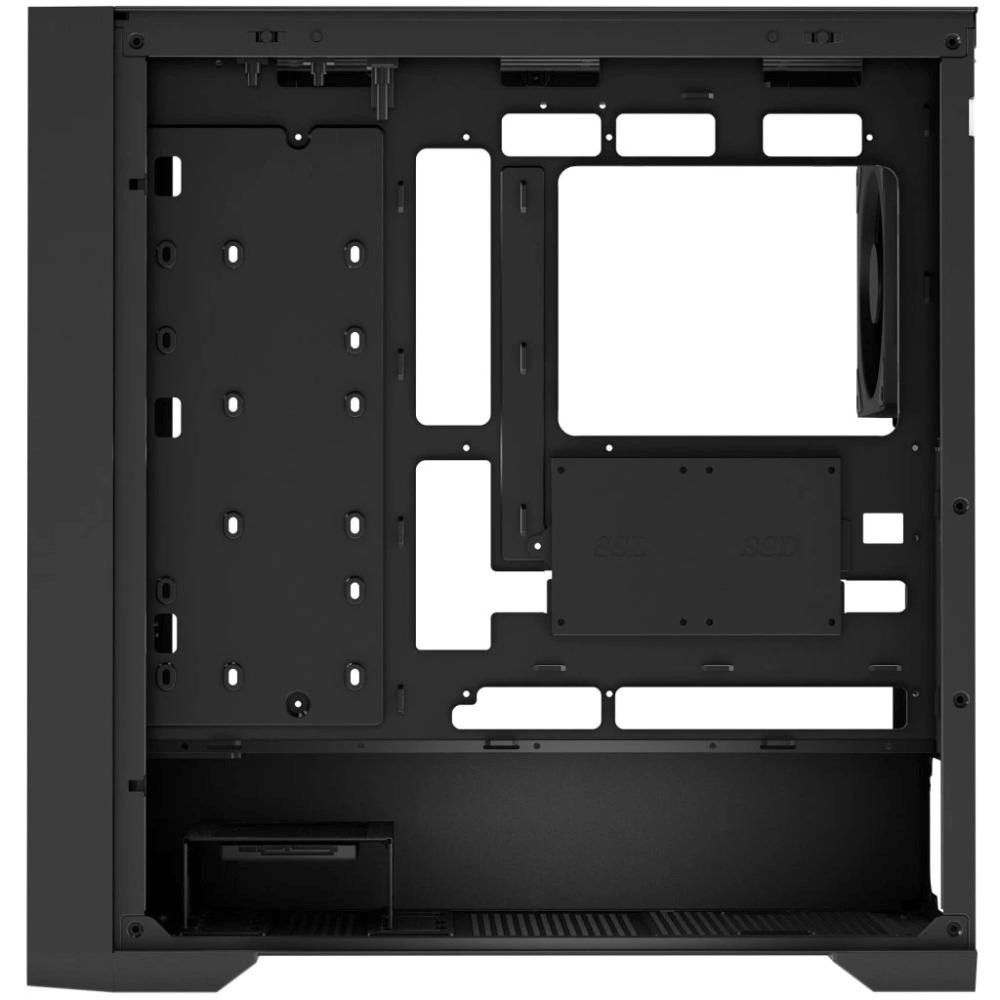 EVOLVEO Rhino, skříň eATX/ATX, 4x ARGB ventilátor 120mm, boční panel temperované sklo + mřížkovaný přední panel