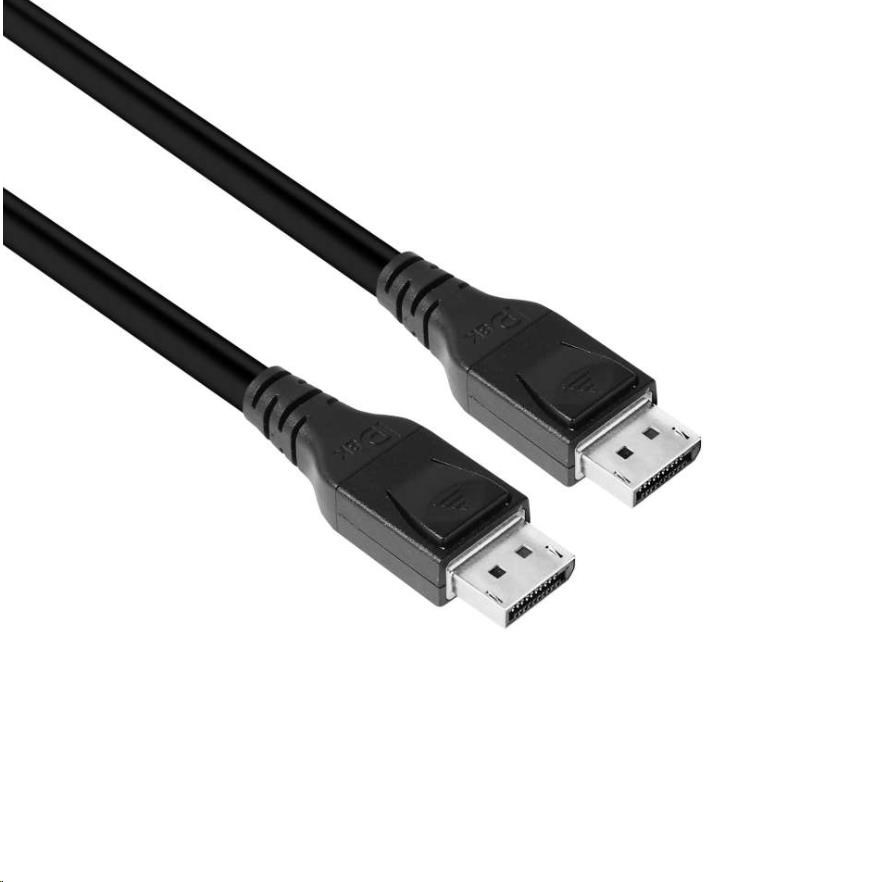 Club3D Kabel certifikovaný DisplayPort 1.4, HBR3, 8K60Hz (M/M), 5m, 28 AWG