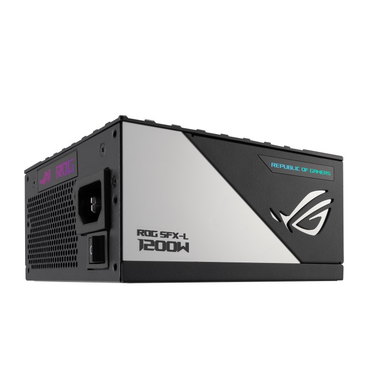 ASUS zdroj 1200W ROG LOKI SFX-L GAMING, 120 mm, Plně Modulární, 80+ Titanium, ARGB, SFX-L