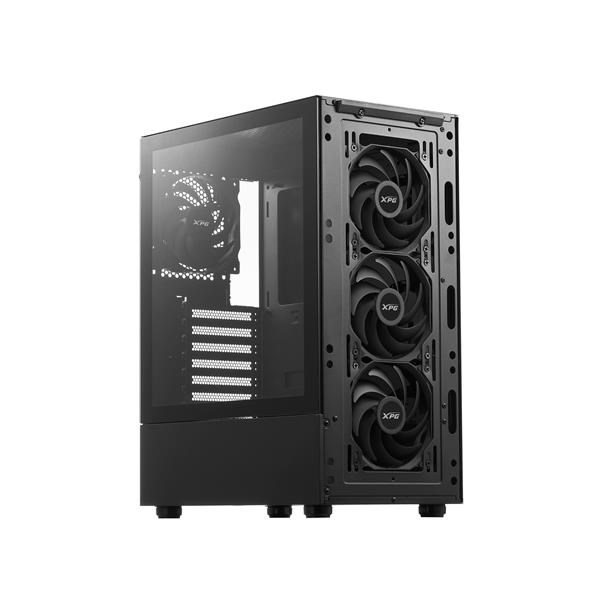 ADATA XPG case VALOR MESH Mid-Tower, bez zdroje, 4x 120mm Fan, Černá