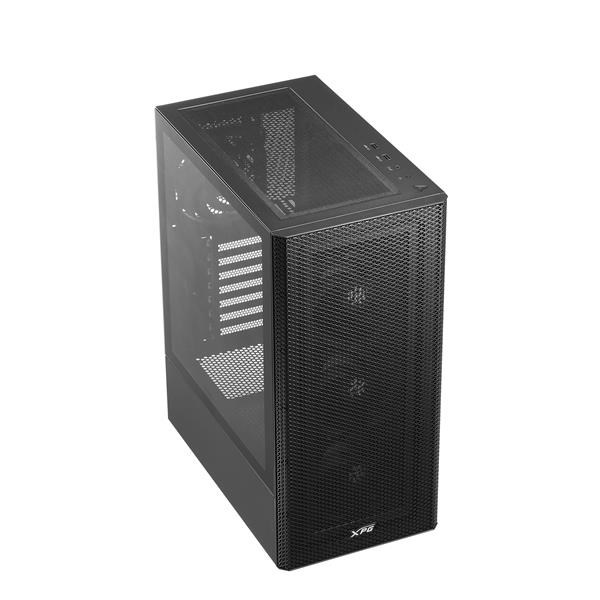 ADATA XPG case VALOR MESH Mid-Tower, bez zdroje, 4x 120mm Fan, Černá