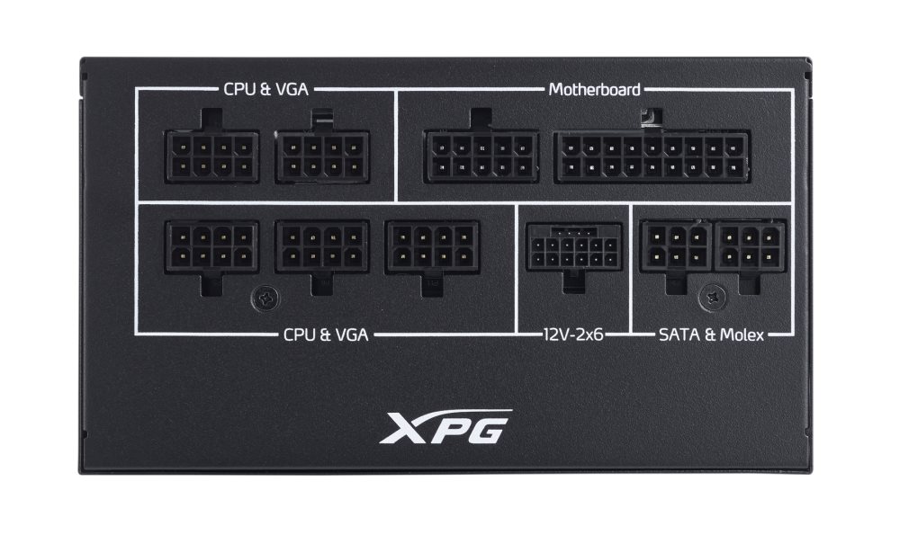 ADATA XPG zdroj CORE REACTOR II VE 750W, 80+ GOLD, Plně Modularní, ATX 3.1