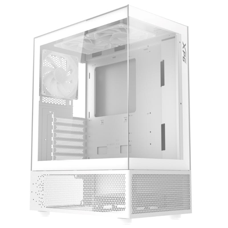 ADATA XPG case INVADER X MINI Mid-Tower, bez zdroje, 5x 120mm Fan, Bílá
