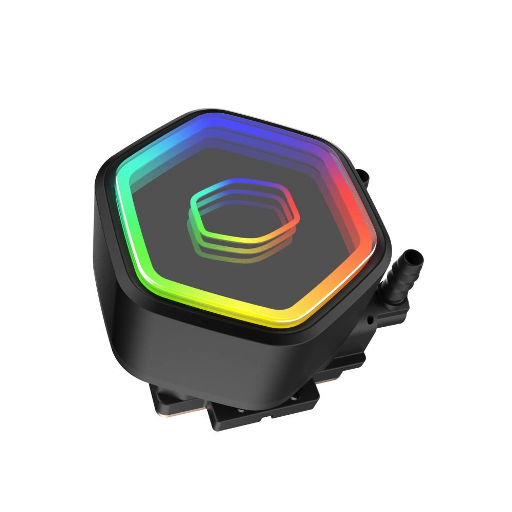 Cooler Master vodní chladič MasterLiquid 240 Core II, 2x120mm, LGA1851, AM5, černá