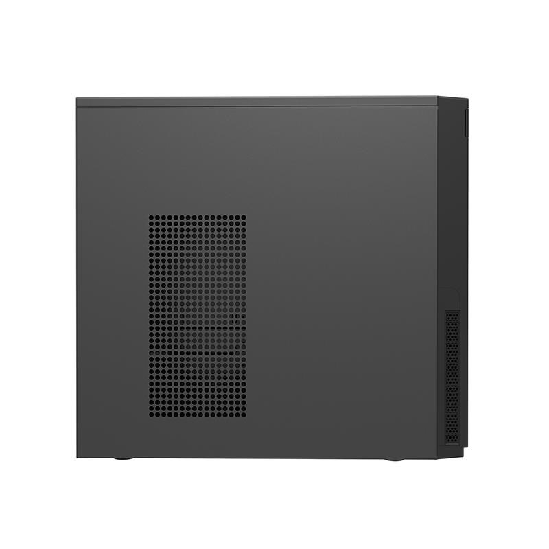 CHIEFTEC skříň Elox Series HC-10B, Miditower, USB 3.0, Black with Hair brush design front panel, bez zdroje